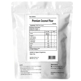 Raw Coconut Flour, Gluten Free - Non GMO - Vegan - Premium