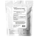 Ashwagandha Extract 1000mg Tablets - Stress, Anxiety and Low Mood Vegan