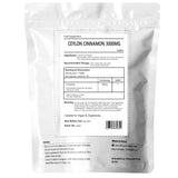 Cinnamon 3000mg Tablets - Blood Sugar Digestion Antioxidant Ceylon Cinnamon